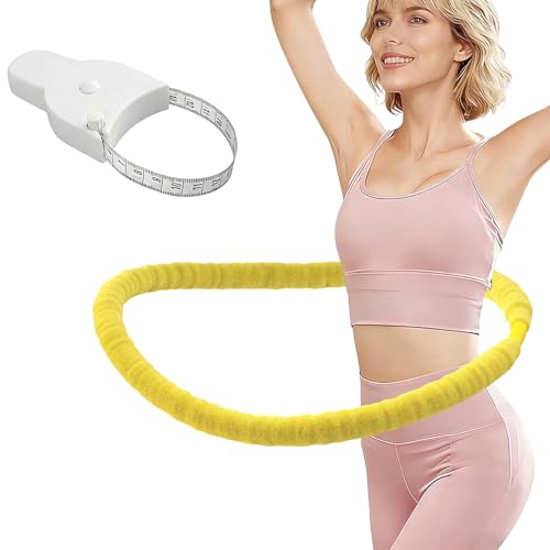 Lerpio 4.1/5.2 LBS Soft Spring Weighted Hoop for Adults, Quiet