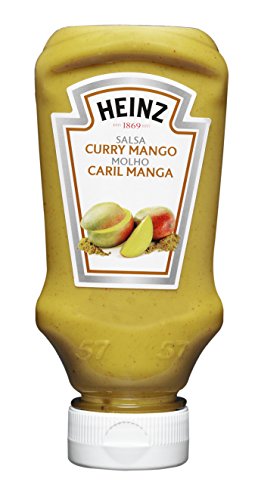 Heinz - Salsa, Curry Y Mango, 220 ml - [Pack de 8]