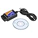 Produktbild Broco OBD2-Diagnosewerkzeug, Anschluss an den PC, USB-Port des Autos V1.5, Diagnosekabel OBD2, Schnittstelle, Kabel-Schnittstelle, Auto-Diagnosekabel