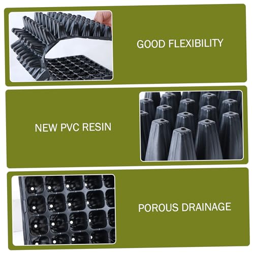 Plateau de semis extra-profond récipient germination plastique robuste - 8