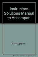 Instructors Solutions Manual to Accompan 0073022519 Book Cover