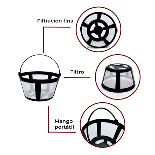 Opiniones de Filtros y repuestos para cafeteras los mejores 10. 12 Filtros y repuestos para cafeteras marca Mebix TRD (3)