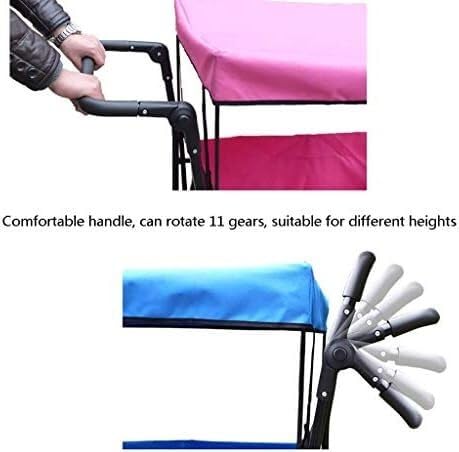 Einkaufswagen, faltbar, für den Garten, multifunktionaler Trolley für Camping im Freien, Strand und Handtransport – vielseitiger Allzweckwagen für einfaches Tragen – Bild 3