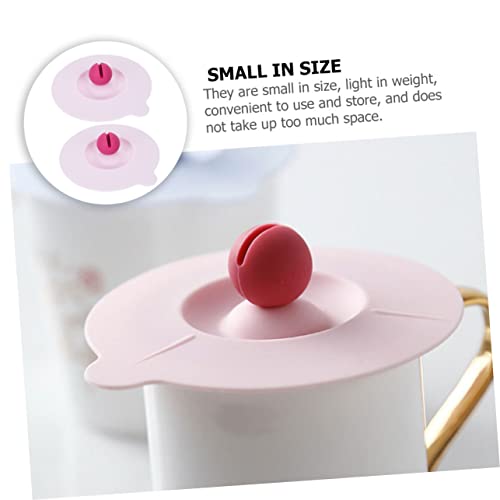 Multipurpose Microwave Safe 2 Pack Silicone Mug Lid