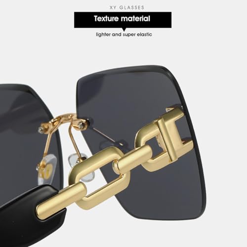 Small Oval Glasses Polarized Men Style Fashion for Women Vintage Half Metal4