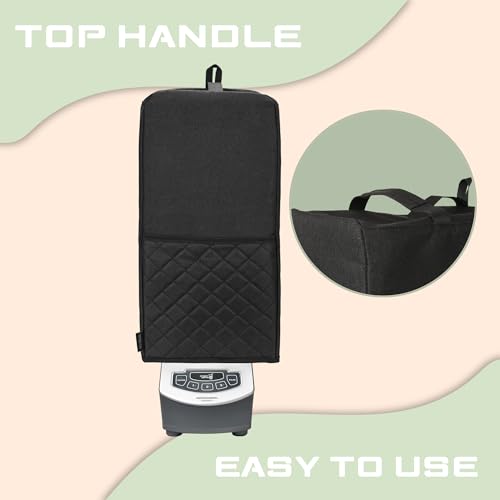 Funda para licuadora compatible con Ninja BL660, negra miniatura 4