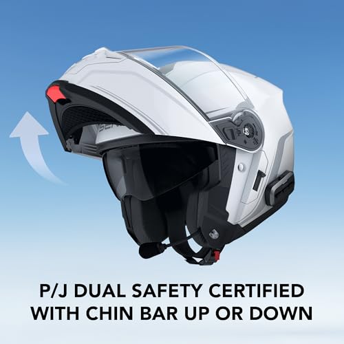 Image of Sena OUTRUSH 2 Modular Smart Motorcycle Helmet with Bluetooth Connectivity and Mesh Intercom Communication