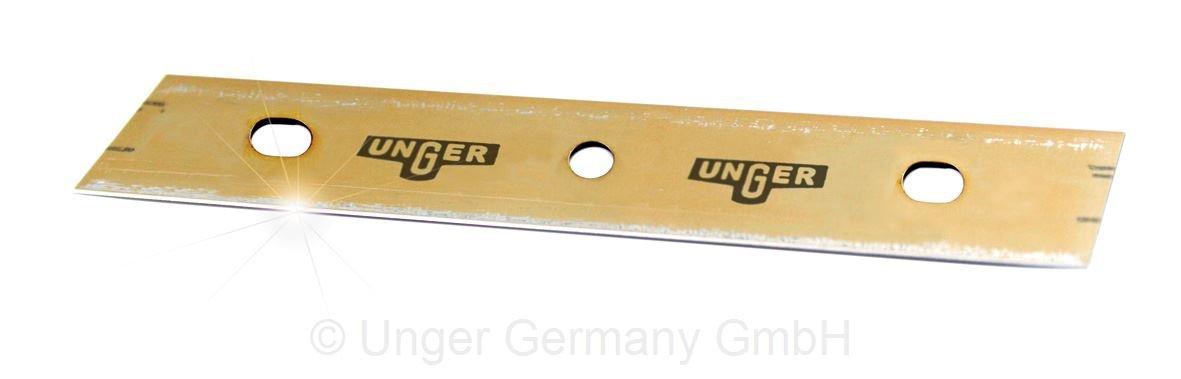Unger Repl. Scraper Blade, 6" L, Carbon, PK25