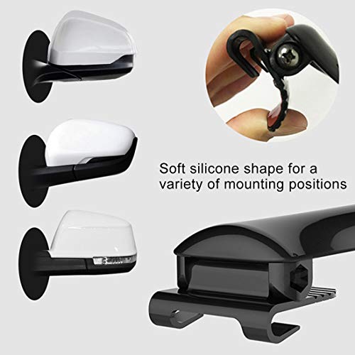 Image of Automaze 1 Pc 3R-094 Car Rear View Blind Spot Parking Mirror Adjustable 360 Degree Wide Angle, Rear View Mirror Mounted Type For Left Side Mirror