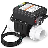 Mxmoonant Hot Tub Thermostat, 2KW 110V Spa Bathtub Heater Thermostat with Temperature Control for 400 Gals Hot Tub, Whirlpool Bathtub, Spa, Small Pool (No Plug)