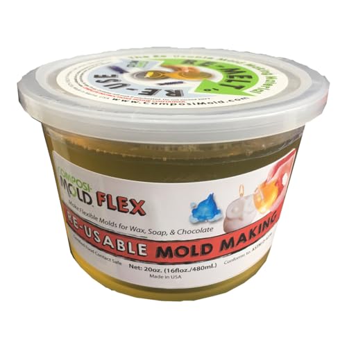 ComposiMold Flex 20 oz. Reusable Transparent Rubber