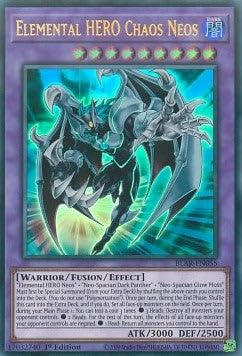 Elemental Hero Chaos Neos BLAR-EN055 Ultra Rare Englisch Near Mint 1. Auflage - Battles of Legend: Armageddon - mit ReCollectibles-Versandschutz - für Yu-Gi-Oh!