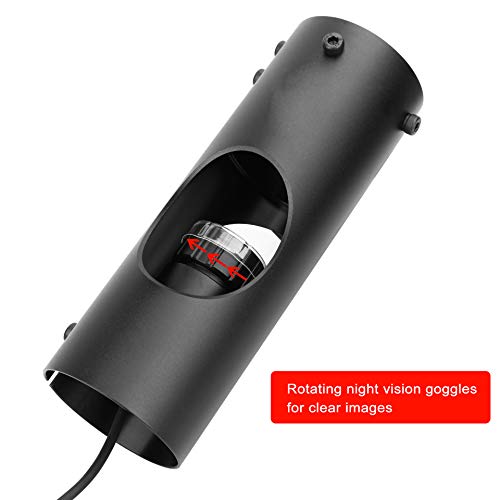 Sumger 984ft/328yard Infrared Night Vision Scope Video Cameras, IR NightVision Riflescope 1080P Hunting Optical Scope 5\" Portable Display Screen for Hunting Optics