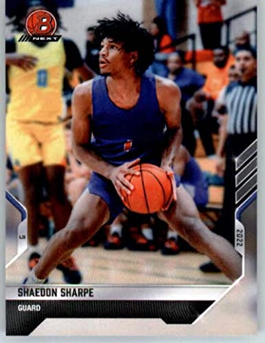 2022 Bowman Next #35 Shaeden Sharpe RC Rookie Basketball Trading Card Kentucky Wildcats