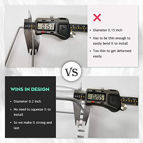 Everie Adjustable Bakeware Organizer Pot Lid Holder Rack For Pots, Cake Molds, Cutting Boards, Mats, Cookware, Gs02Ss #TOP3