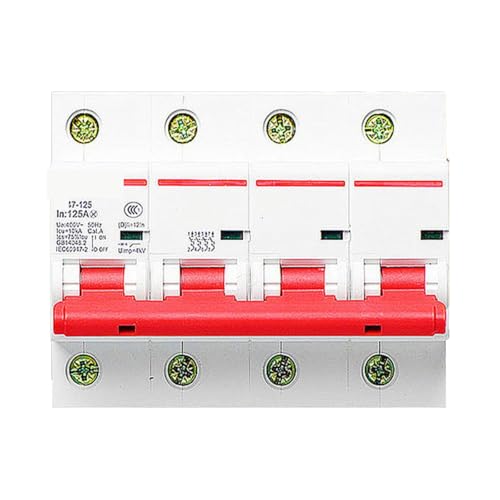 Disjoncteur 4P 100A type D pour la protection des installations électriques triphasées