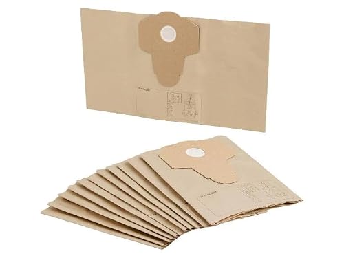 Lot de 5 sacs à poussière compatibles avec les aspirateurs Parkside PWD 20 B2 / PWD20 B2 / PWD20B2 1300 Wet Dry 20 L
