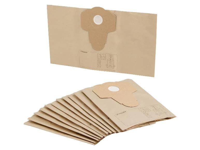 Compatible with Parkside PWD 20 B2 / PWD20 B2 / PWD20B2 Vacuum Dust Bags 1300 wet dry 20 ltr 5PK