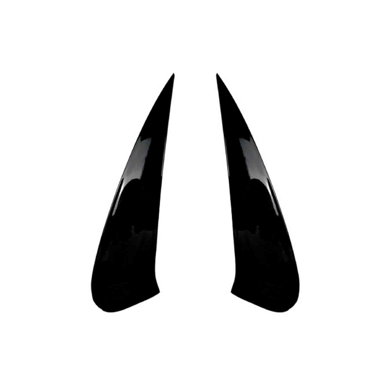 YPFYBHD Compatible with Benz GLE Coupe C167 GLE350 400 AMG 2019+, Car Rear Bumper Spoiler Surround Rear Air Intake Wind Knife Anti-collision Modification,Black