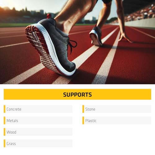 Everbuild Trafficline Permanent Line Marking Spray Paint – Trafficable 1 Hour After Application – Yellow – 700ml