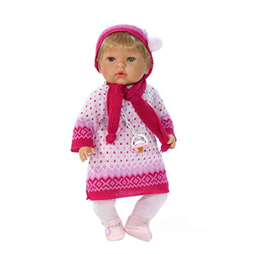 Nines Artesanals d'Onil- Muñeca Tita tricot, Color surtido (1010)