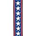 Planet Waves 50PLA10 Planet Lock Guitar Strap, Stars & Stripes