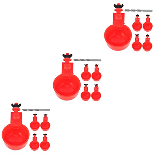 Mangeoire automatique pour poulets POPETPOP | Abreuvoir poules anti-gaspillage en plastique PP