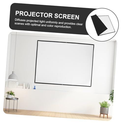 Pantalla portátil para proyector de 100 pulgadas miniatura 6