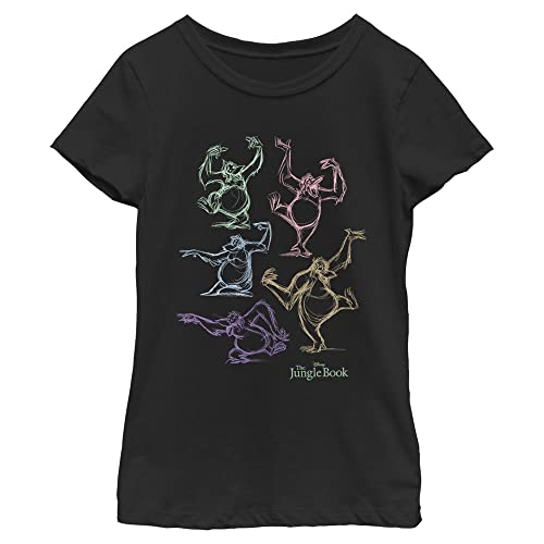Image of Disney Girls' Dancin Louie - Dsjb00nmsc 00blk