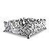 Arthur Court Butterfly Luncheon Napkin Box, 7 by 7-Inches