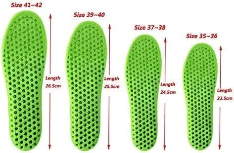 メンズ レディース 身長アップ インソール 通気性 ハニカム ヒール リフト 背が高い 靴パッド クッション インソール(カラー: