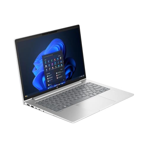 Image of HP ProBook 4 G1a 14 inch Notebook - WUXGA - AMD Ryzen AI 7 350-16 GB - 256 GB SSD - English Keyboard - Pike Silver