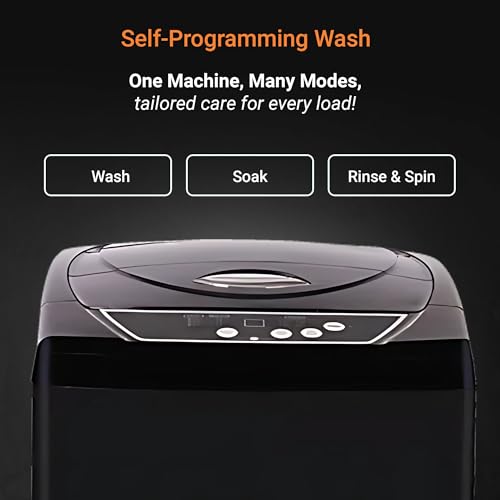 Image of Power Guard 8 Kg Fully Automatic Top Load Washing Machine 5 Star with Oceanus Wave Drum, Fuzzy Logic Control (PG80WMFATL-01, Express Wash, Air Dry, Soft Close Lid, Black)