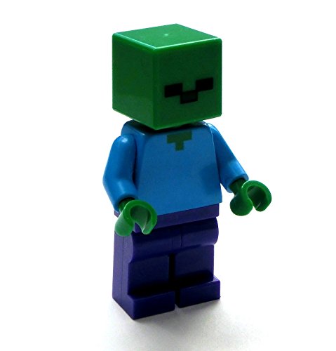 Preisvergleich Produktbild LEGO Minecraft Minifigur Minifigure Zombie