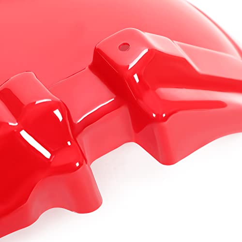 Hecasa 6 Pcs Complete Plastic Kit Compatible With 1985 1986 1987 Honda Big Red 250 Atc250Es Complete Plastic Fender Set Red #TOP6