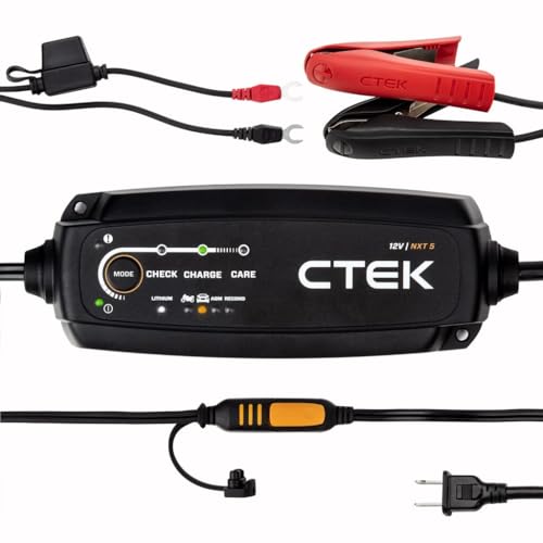 Image of CTEK 40-658 NXT 5 Fully Automatic 4.3 amp Battery Charger and Maintainer 12V