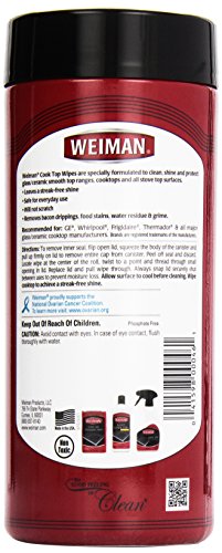 Weiman Cooktop Quick Wipes, 30 ct - image 2