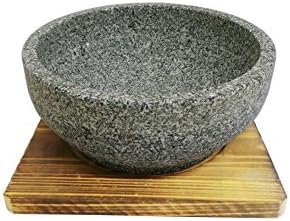Korean Dolsot Stone Bowl 18cm