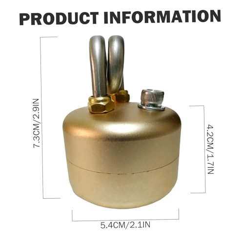 Mini réchaud à alcool portable pour randonnée et camping de 3.5 oz - 5