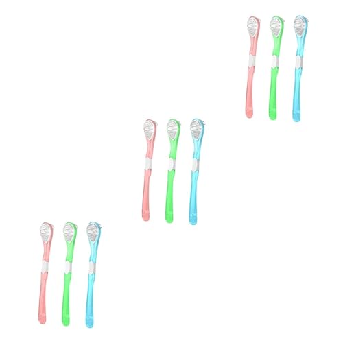 Beavorty Cepillo de limpieza de lengua multiherramientas raspador de lengua raspador resistente raspador de lengua limpiador de lengua mejor