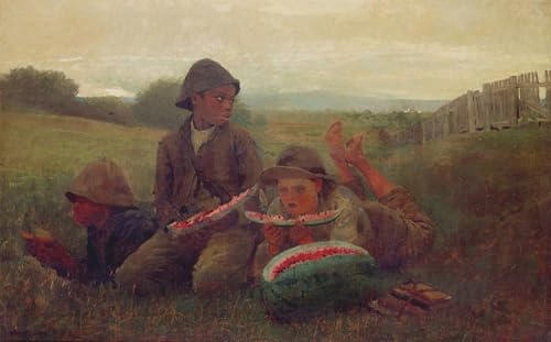 Cuadro en lienzo vintage de Winslow Homer para dar un toque artístico a tu dormitorio
