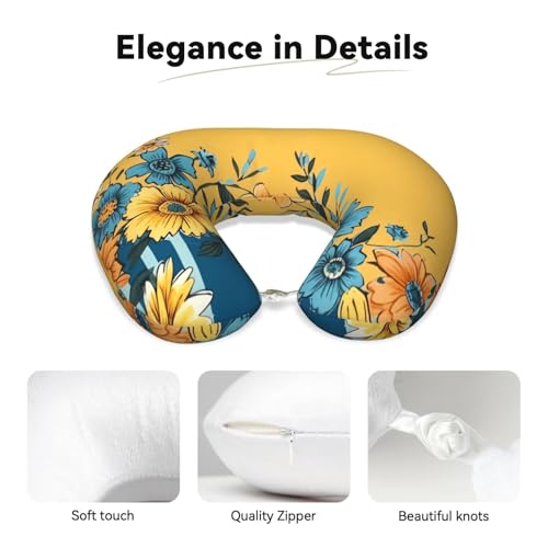 Almohada de espuma viscoelástica para cuello tamaño único miniatura 3