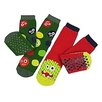 Totes toasties Childrens Original Slipper Socks (Twin Pack)