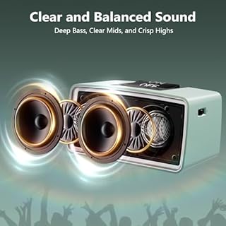 Lamborsafe One-Button Music Player for Seniors, Simple Music Player for Elderly & Dementia Patients, MP3 Player Device with 32GB TF Card, Gift for Alzheimer’s, Visually & Mobility-Impaired (Cyan)