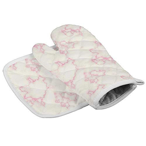 uytrgh - Juego de manoplas para horno y ollas, diseño abstracto