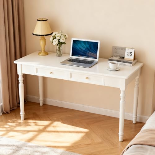 �f�X�N �׋��� �w�K�� �t�����`�J���g���[�X�^�C���̊� ���C�ރp�\�R���f�X�N �����o���t�� ��Ƒ� ���� �ݑ�Ζ� ������(White Without chair,39in)