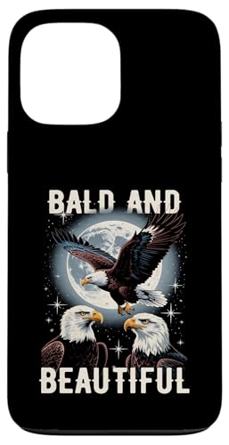 Bald And Beautiful American Bald Eagle Vintage Eagle Bird Custodia per iPhone 13 Pro Max