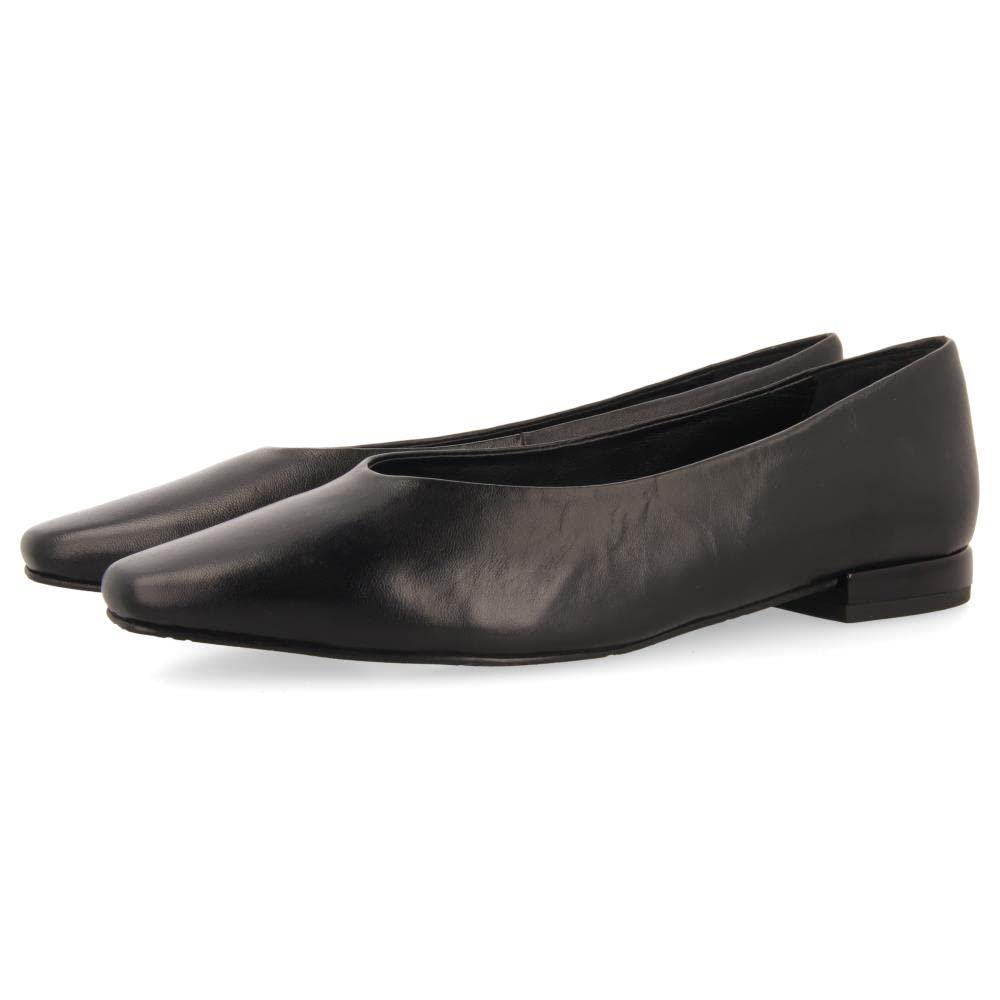 GIOSEPPO Bailarinas Color Cuero con Punta Fina para Mujer Gifford