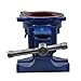 Thomletha Bench Vise with Anvil 4 Inch Workbench Vise Heavy Duty 360 Degree Swivel Locking Base Bench Clamp Fit for Clamping Tools