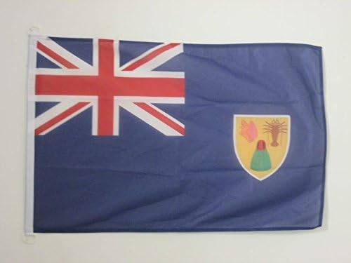 AZ FLAG, Turks and Caicos Islands Nautical Flag, 18'' x 12'', For Outdoor and Boat